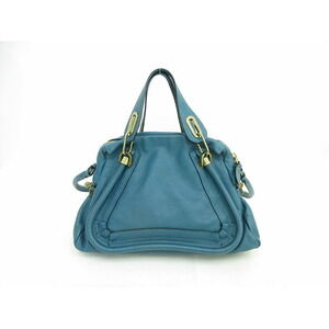 Chloe Bag Paraty BlueGreen Crossbody